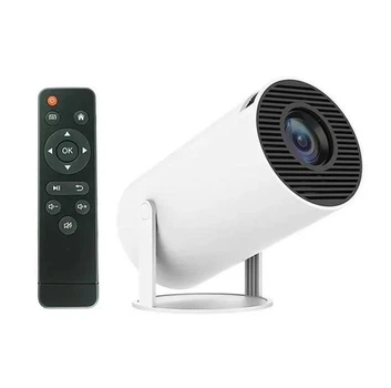 Портативный мультимедийный смарт проектор Magic Cube HY300 4K Android 11/WiFi 6/Bluetooth 5.0 Домашний кинотеатр