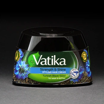 Крем для волос с черным тмином Vatika Black Seed Strong & Shine Dabur 140 мл