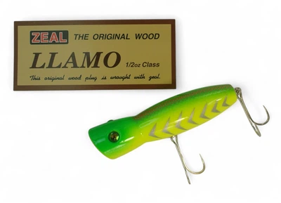 Воблер ZEAL LLAMO, 1/2 oz, 2003, Green Yellow