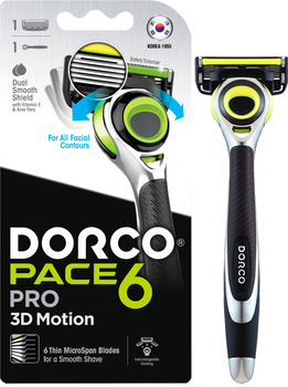 Бритва Dorco Pro 3D Motion 6 лез (8801038582696)