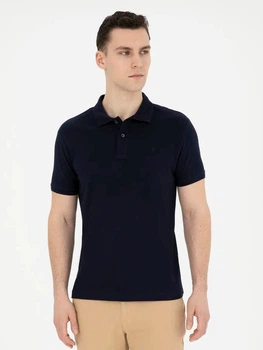 Поло длинное мужское U.S. Polo Assn G021SZ011-000-1822564(lacivert) XL Темно-синее (8683857087527)