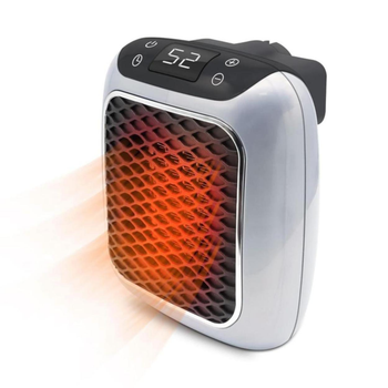 Электрический комнатный обогреватель - тепловентилятор в розетку Heater Turbo 800 Вт
