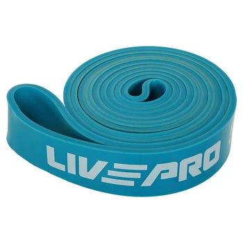 Гума для фітнесу та підтягування стрічка силова LiveUp Super Band 8410-M навантаження M (16-39кг)