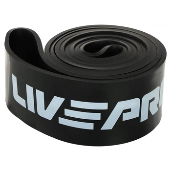 Резина для фитнеса и подтягиваний лента силовая LiveUp Super Band 8410-XL нагрузка XL (33-79кг)
