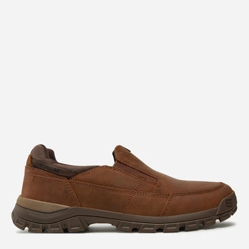 Мужские туфли кожаные Caterpillar (CAT) Threshold Slip On P726054 45 (12US/11UK) 30 см Коричневые (195020281413)