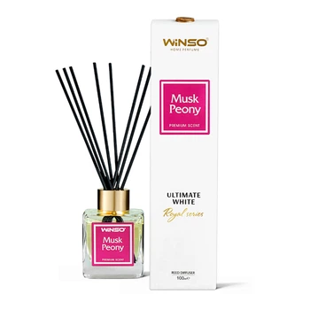 Ароматичні палички Winso Ultimate White Musk Peony 100мл освіжувач повітря для будинку ароматизатор інтер'єру (LI-D_22-O)