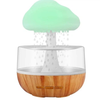 Зволожувач повітря UKC Cloud Rain Humidifier ефект дощу / нічник