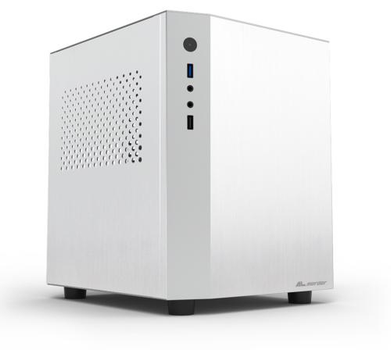Корпус ALmordor Solar 210 SFF Silver, без БП, для Mini ITX, 1xUSB 2.0, 1xUSB 3.0, макс. CPU - 85 мм / VGA - 230 мм / PSU - 160 мм, алюминиевый (ALS210SFFSL)
