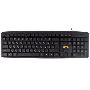 Клавіатура GTL 8125 Black, USB, Standard Office