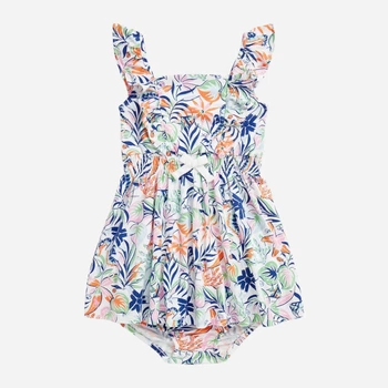 Дитячий літній сарафан + трусики для дівчинки Ralph Lauren 149447461 62 см Білий (1159822844)