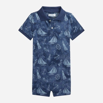 Дитячий пісочник для новонароджених хлопчиків Ralph Lauren 260164896 62 см Синій (1159821105)