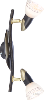 Светильник спотовый Globo Novara Black-Gold (GB-5449-2)