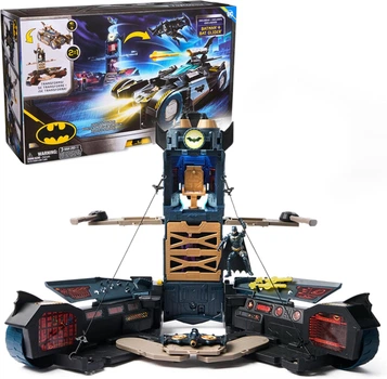 Набор Интерактивный Бэтмобиль-Трансформер с фигуркой Бэтмен Batman Ultimate Transforming Batmobile Spin Master 6070131