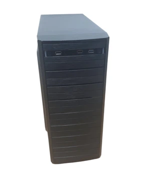 Корпус Frontier Darth Vader, 175x410x400,1xUSB 3.0, 2xUSB 2.0, без БП (верхній) ATX Б/В