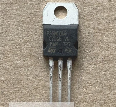 Транзистор STP55NF06 оригінал (60V,50A,0.017 R) , TO220