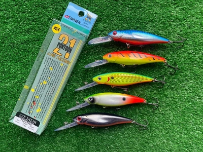 Набір Воблерів Greedy-Guts 77 F-MDR (77mm,\9.8g, 1.5-2.0m)(Fishing)(5шт) (8046-н1)