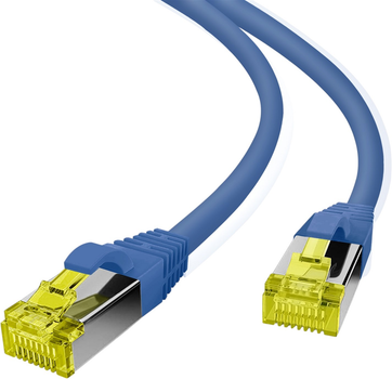 Патч-корд Helos S/FTP Cat 6a 30 m Blue (4005938180868)