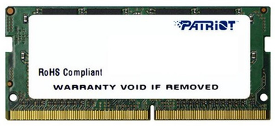 Модуль пам'яті SO-DIMM 4GB/2400 DDR4 Patriot Signature Line (PSD44G240081S) -
