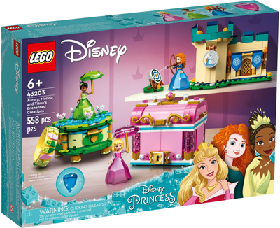 Конструктор LEGO Disney Aurora, Merida and Tiana's Enchanted Creations 558 деталей (43203) (5702017154305)