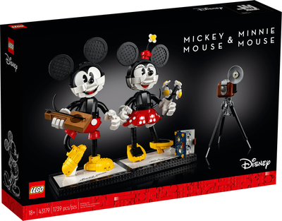 Конструктор LEGO Disney Mickey Mouse & Minnie Mouse Buildable Characters 1739 деталей (43179) (5702016669381)