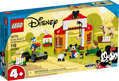 Конструктор LEGO Mickey Mouse & Donald Duck's Farm 118 деталей (5702016913156)