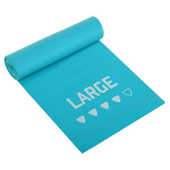 Лента эластичная для фитнеса и йоги LiveUp Fitness 8415-L нагрузка 20LB Blue