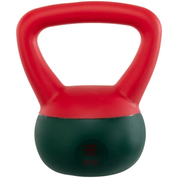 Гиря мягкая для фитнеса Bloom Soft Kettlebell 7012-2 вес 2кг Green-Red