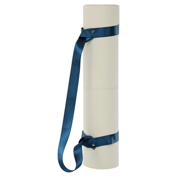 Ремень стяжка для переноски коврика Bloom Yoga Mat Strap 7080 Blue