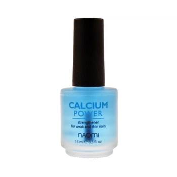 Укрепитель с кальцием для слабых и ломких ногтей Naomi Calcium Power 15 мл (0076994316694)