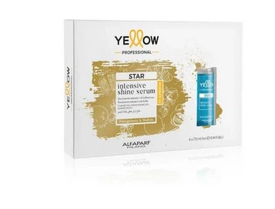 Сироватка для інтенсивного блиску і зволоження волосся Yellow Star Intensive Shine Serum 6 х 13 мл