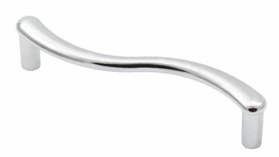 Меблева ручка Ozkardesler Metal 96 мм AYAKLI SE Хром (5040-06)