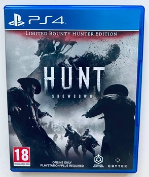 Hunt Showdown Limited Bounty Hunter Edition, русские субтитры - диск для PlayStation 4, Б/У