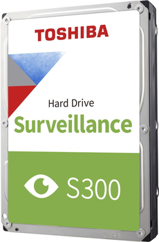 Жорсткий диск 3.5" 2TB Toshiba S300 Surveillance (5400rpm, SATA 6Gb/s, 128MB) (HDWT720UZSVA)