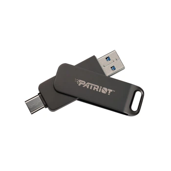 Флеш-накопитель USB 3.2 Type-A и Type-C, 1 ТБ, скорость чтения 100 МБ/с, черный