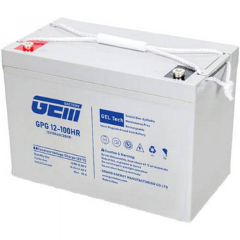 Аккумуляторная батарея гелевая для ИБП GEM Battery 12V, 100A, GEL (GPG 12-100)