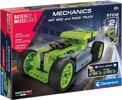 Конструктор Clementoni Mechanics Hot Rod 130 деталей (8005125173730)