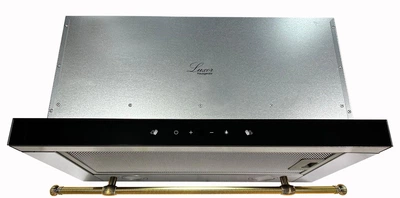 Вытяжка Luxor KUPRUM Beste E 60 SS 1450 m3 LED 6 скоростей турбины + включение вытяжки от движения руки, черный
