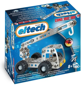 Конструктор металлический Кран 69 деталей Eitech C69
