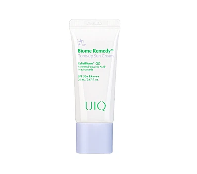Миниатюра тонирующего солнцезащитного крема Uiq Biome Remedy™ Tone-up Sun Cream SPF 50+ PA++++, 20 мл