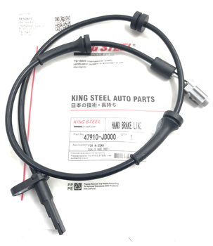Датчик ABS передний правый KING STEEL 47910-JD000, 47910JD000 QASHQAI, Кашкай 2006-2013