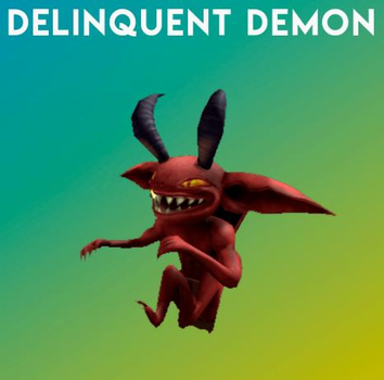 Код активации Delinquent Demon Back Accessory - Roblox