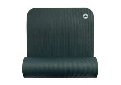 Коврик для фитнеса и пилатеса Bodhi 185x60x1.5 см темно-зеленый