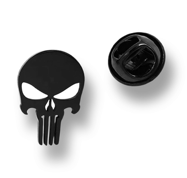 Череп Punisher каратель значок.