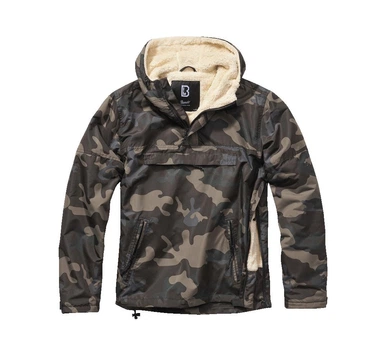 Анорак на меху Brandit Windbreaker Sherpa XL камуфляж (3173.4.XL)