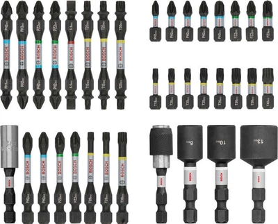 Набор бит Bosch Pick and Click Impact Control, 36 шт (2608522517)