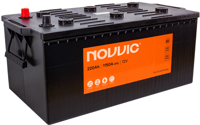 Аккумулятор NOVVIC 12 V 220 Ah 1150 A L[+] (5999547770857)