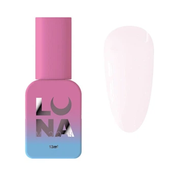 Рідкий гель Luna Light Acrygel для моделювання 27 молочний з блискітками 13 мл