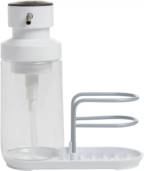 Дозатор для миючого засобу KITCHENAID Sinkware 350 мл з підставкою для губки білий (KEG887OSWH)