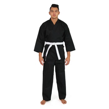 Кимоно для карате SMAI Karate Uniform 8 oz Student Gi (AS-004) Black р. 130