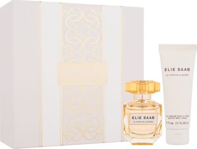 Zestaw damski Elie Saab Le Parfum Lumiere Woda perfumowana 50 ml + Lotion do ciała 75 ml (7640233340974)